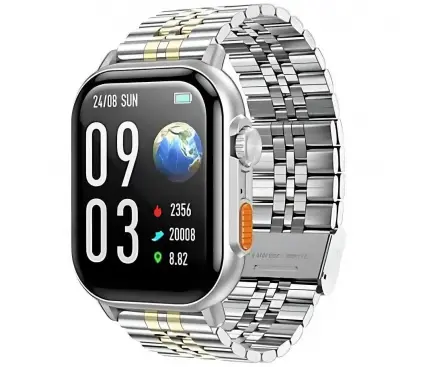 [6942007636131] Hoco Smartwatch With Call Silver DYD02 