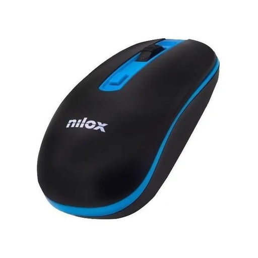 [8436556146121] Nilox Mouse Wireless 1600DPI Blue Black NXMOWI2003