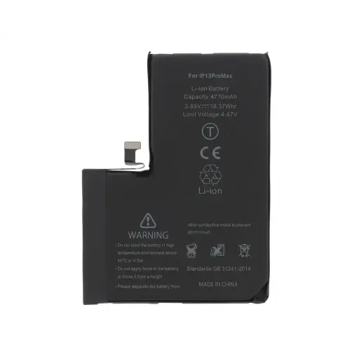 [17887] Apple Batteria iPhone 13 Pro Max Alta Capacità Chip Ti Compatibile
