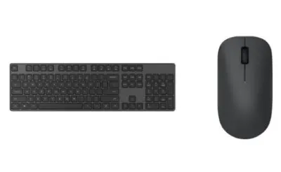 [6934177787089] Xiaomi Kit Tastiera e Mouse Wireless Black WXJS01YM 