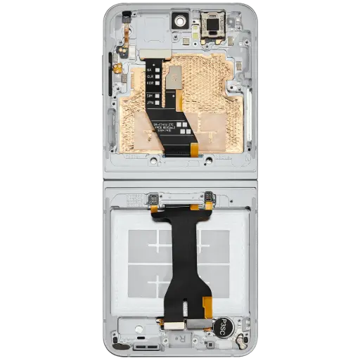 [17985 (A)] Samsung Display LCD Z Flip 6 5G SM-F741B Inner White GH82-35013F GH82-35014F (Assembled)