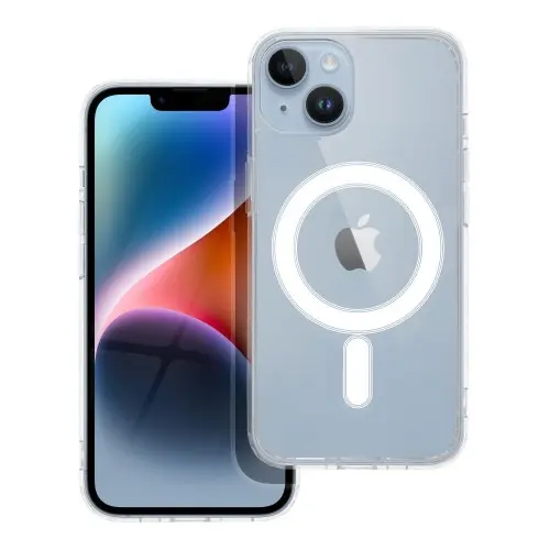 [5903396178931] Custodia iPhone 14 Magsafe TPU Trasparente