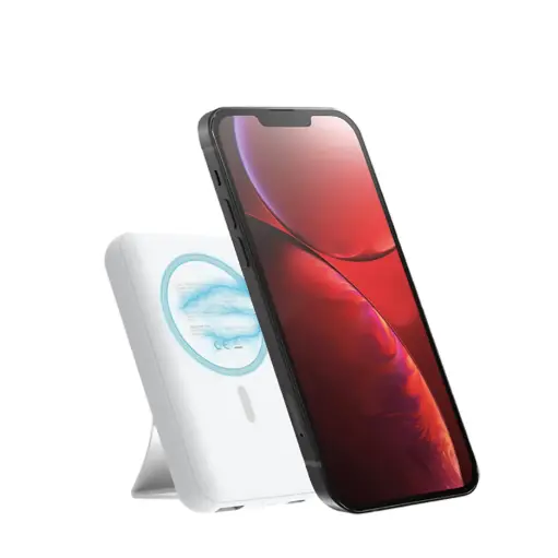 [8021735197768] Celly Power Bank 10000mAh 15W con MagSafe White MAGPB10000WH