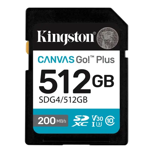 [740617347760] Kingston SD 512GB Canvas Go! Plus SDG4/512GB
