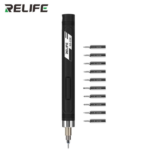 [6941590208701] Relife Cacciavite Elettrico Di Precisione Black SD-22E