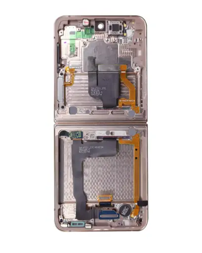 [18465] Samsung Display LCD Z Flip 4 5G SM-F721B Inner Pink Gold GH82-29440C GH82-29441C GH82-30238C GH82-30239C