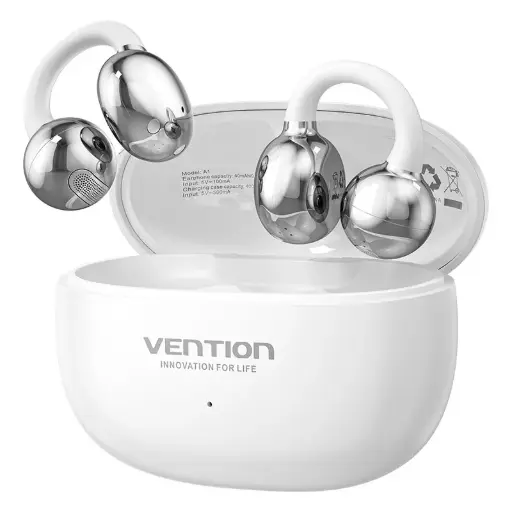 [6922794790940] Vention Earhones Clip Open Ear ECHO CLIP A1 White NBWW0