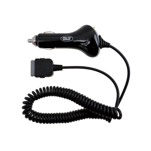 Celly Auto Caricabatterie 0.7A with integrated Lightning 30pin cable CLAIPHONE 