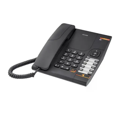 [3700601407518] Alcatel Landline Phone Temporis 380 Black ATL1407518