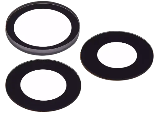 [18579] Apple Vetro Lente Fotocamera iPhone 16 Pro (3 Pz) Rigenerato