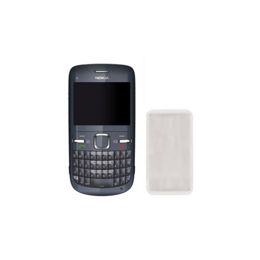 [8021735993469] Case Celly Nokia C3 cover tpu white SILY92W