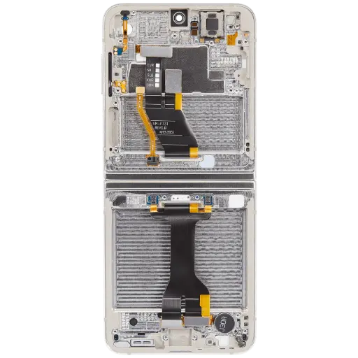 [18610 (A)] Samsung Display LCD Z Flip 5 5G SM-F731B Inner Cream GH82-31827B GH82-31828B (Assembled)