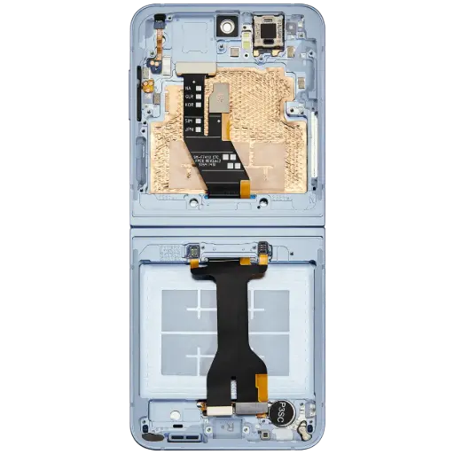 [18615 (A)] Samsung Display LCD Z Flip 6 5G SM-F741B Inner Blue GH82-35013C GH82-35014C (Assembled)