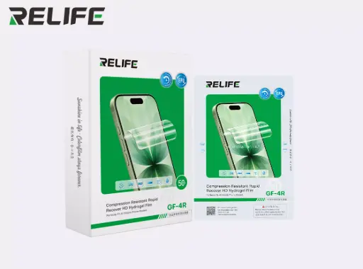 [6941590215310] Relife Film Hydrogel Clear (Pressure Resistant Istant Repair) 50 Pcs GF-4R