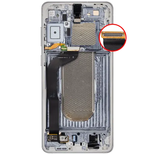 [18724] Samsung Display LCD S25 Edge SM-S937B Silver GH82-37224A