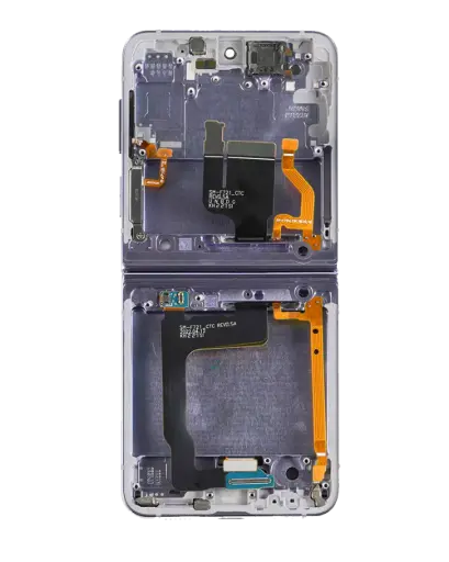 [18851] Samsung Display LCD Z Flip 4 5G SM-F721B Inner Bora Purple GH82-30236B