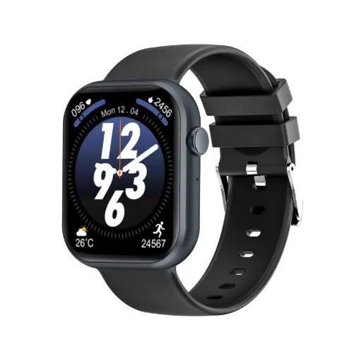 [8021735206347] Celly Smartwatch With Call TRAINERMATE Black TRAINERMATEBK 