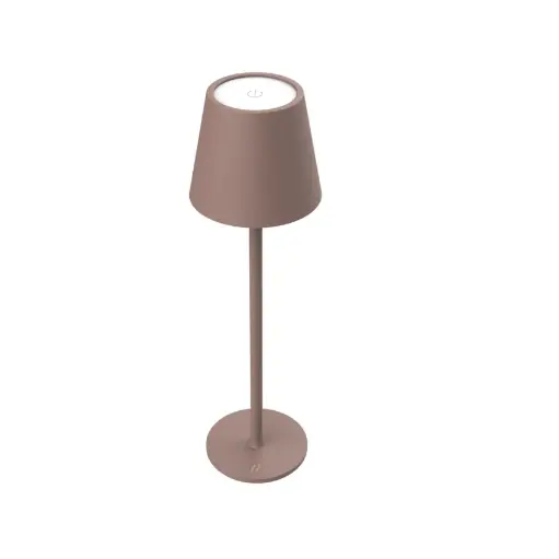 [8021735216308] Muitomas Table LED Lamp Brown TABLELAMPBR