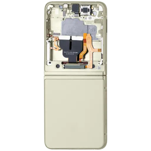 [18940] Samsung Display LCD Z Flip 3 5G SM-F711B Inner Cream GH82-27243B GH82-27244B GH82-27443B 