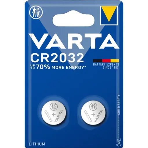 [4008496746460] Varta Batteria a Bottone litio 3V 2 Pz DL2032 CR2032