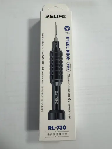 [6941590216928] Relife Screwdriver Tri-Point (Y1.5) Steel King RL-730