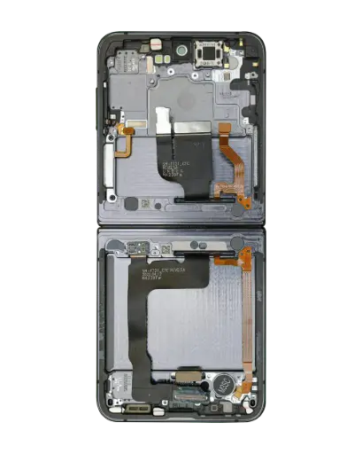 [19034 (A)] Samsung Display LCD Z Flip 4 5G SM-F721B Inner Graphite GH82-29440A GH82-29441A GH82-30238A GH82-30239A (Assembled)