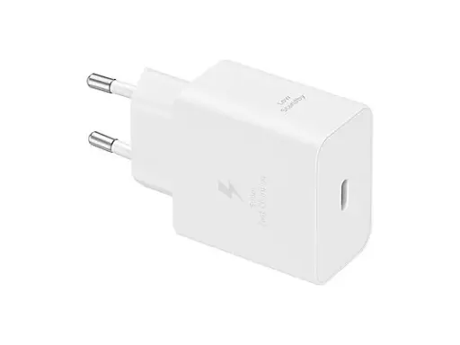 [8806097740599] Samsung Caricabatterie USB-C 45W Super Fast Charge White EP-T4511NWEGEU