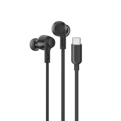 [745883933495] Belkin Earphones Type-C SoundForm ANC Black G3H0003HQBK