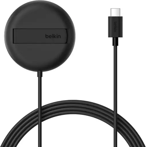 [745883909193] Belkin Caricabatterie Magnetico 15W Qi2 Senza Alimentatore Black WIA011HQBK