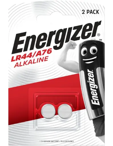 [7638900083071] Energizer Batteria a Bottone Specialistica 2 Pz LR44 A76