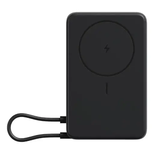 [6932554473723] Xiaomi Power Bank 10000mAh MagSafe Con Cavo Type-C Gray BHR08P9GL