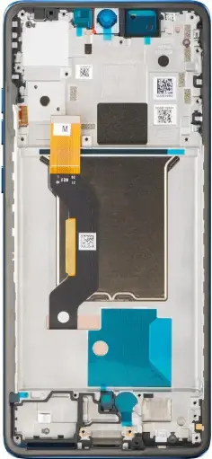 [19291] Motorola Display LCD Edge 60 Con Frame Black Rigenerato