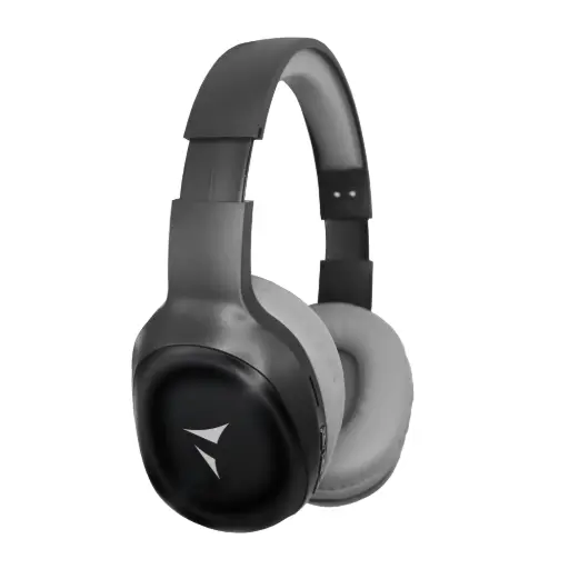 [8099990151696] Techmade Headset Wireless Black TM-ZEB04-BK