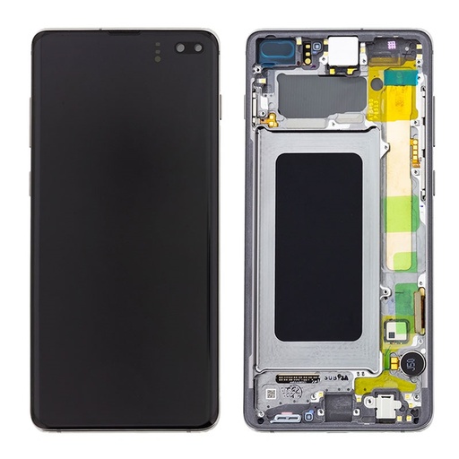 [19616] Samsung Display LCD S10 Plus SM-G975F Black With Frame Refurbished
