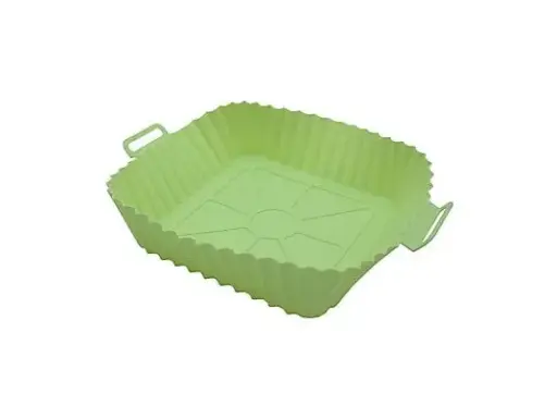[8021735223641] Muitomas Teglia In Silicone Green AIRFRYERSILGN 