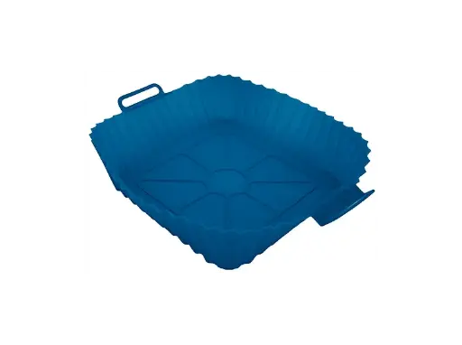 [8021735223634] Muitomas Silicone Baking Tray Blue AIRFRYERSILBL