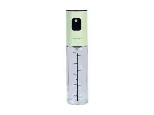 [8021735225959] Muitomas Glass Cruet Spray 100ml Green OILSPRAY100MLGN