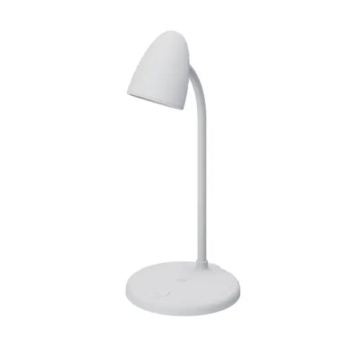 [8021735229117] Muitomas Lampada LED Da Tavolo Flessibile White FLEXLAMPWH