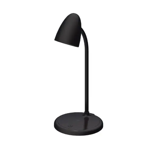 [8021735229094] Muitomas Lampada LED Da Tavolo Flessibile Black FLEXLAMPBK