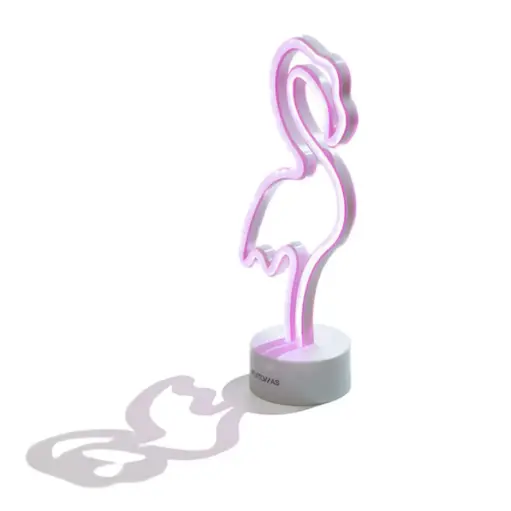[8021735209614] Muitomas Table Neon Lamp Flamingo NEONTFLAMINGO