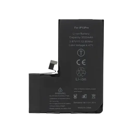 [19697] Apple Batteria iPhone 13 Pro Alta Capacità Chip Ti Compatibile