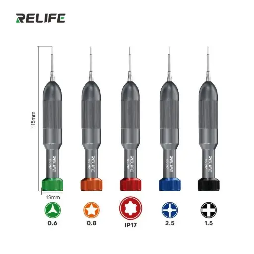[6941590215228] Relife Rocket-Head Screwdriver Set (5 Pcs) RL-717A