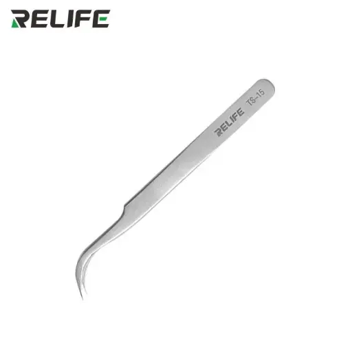 [6941590207933] Relife Pinzetta con Punte Curve TS-15