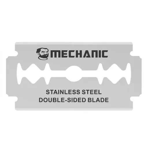 [20028] Mechanic Stainless Steel Double Blades (5 Pcs) FR2 