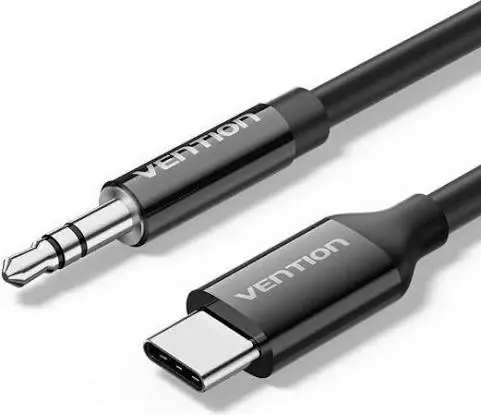 [6922794789692] Vention Cavo Dati Type-C To Jack 3.5mm (1m) Black (BIFBF)