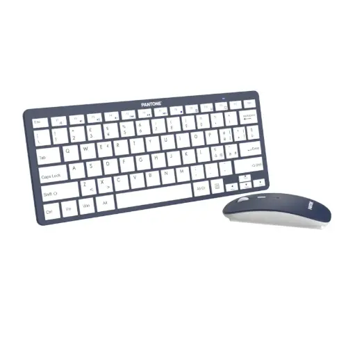 [4713213368664] Celly Pantone Kit Mouse e Tastiera Blue PT-KB09N