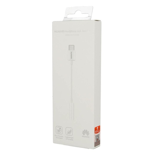 [6901443200405] Huawei Adapter Type-C to Jack 3.5mm CM20 White 55030086