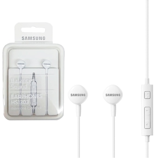 [8806085692701] Samsung Auricolari jack 3.5 mm In-Ear white EO-HS1303WEGWW