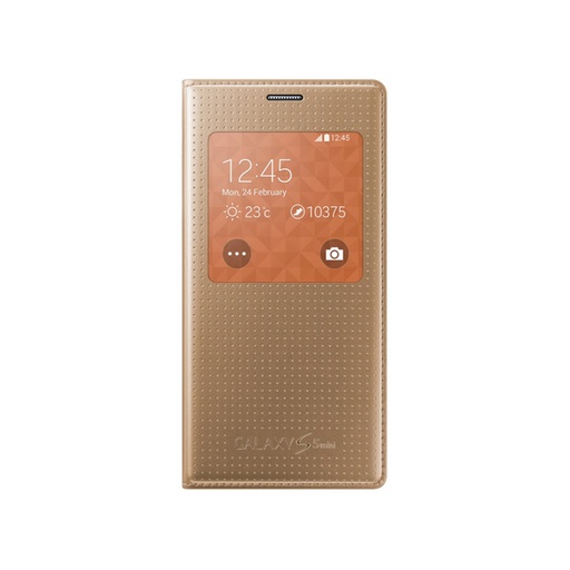 [8806086249317] Case Samsung S5 Mini Flip S View bronze EF-CG800BFEGWW