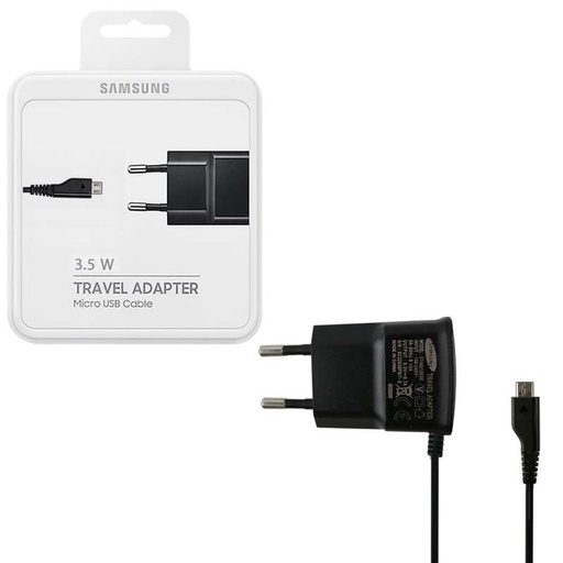 Samsung Caricabatterie micro USB 0.7A black ETA0U10EBECSTD